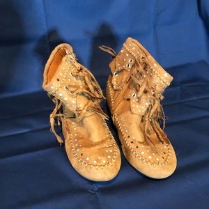 Justice Girls Boots Size 2